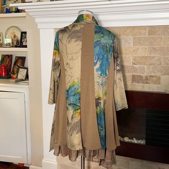 Anea. A Multicolored cardigan - Picture 3 of 4